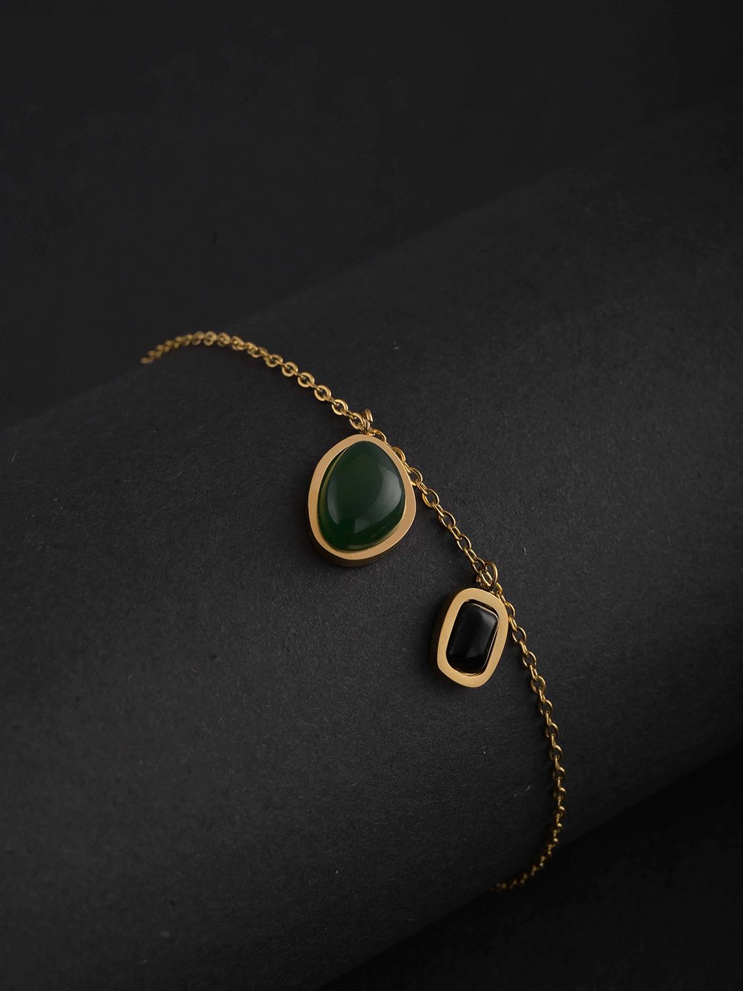 Chic Gold-Plated Indian Anklet | Modern Payal for Women