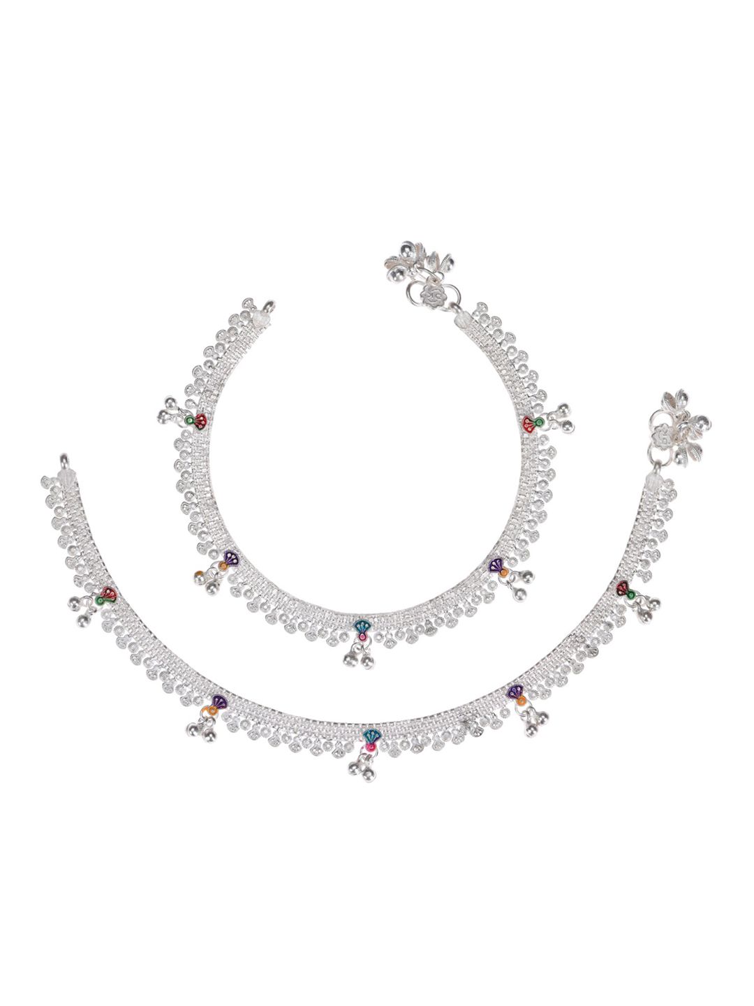 Exquisite Artificial Silver Anklets (Payal) for Women | Traditional & Stylish Indian Jewelry
