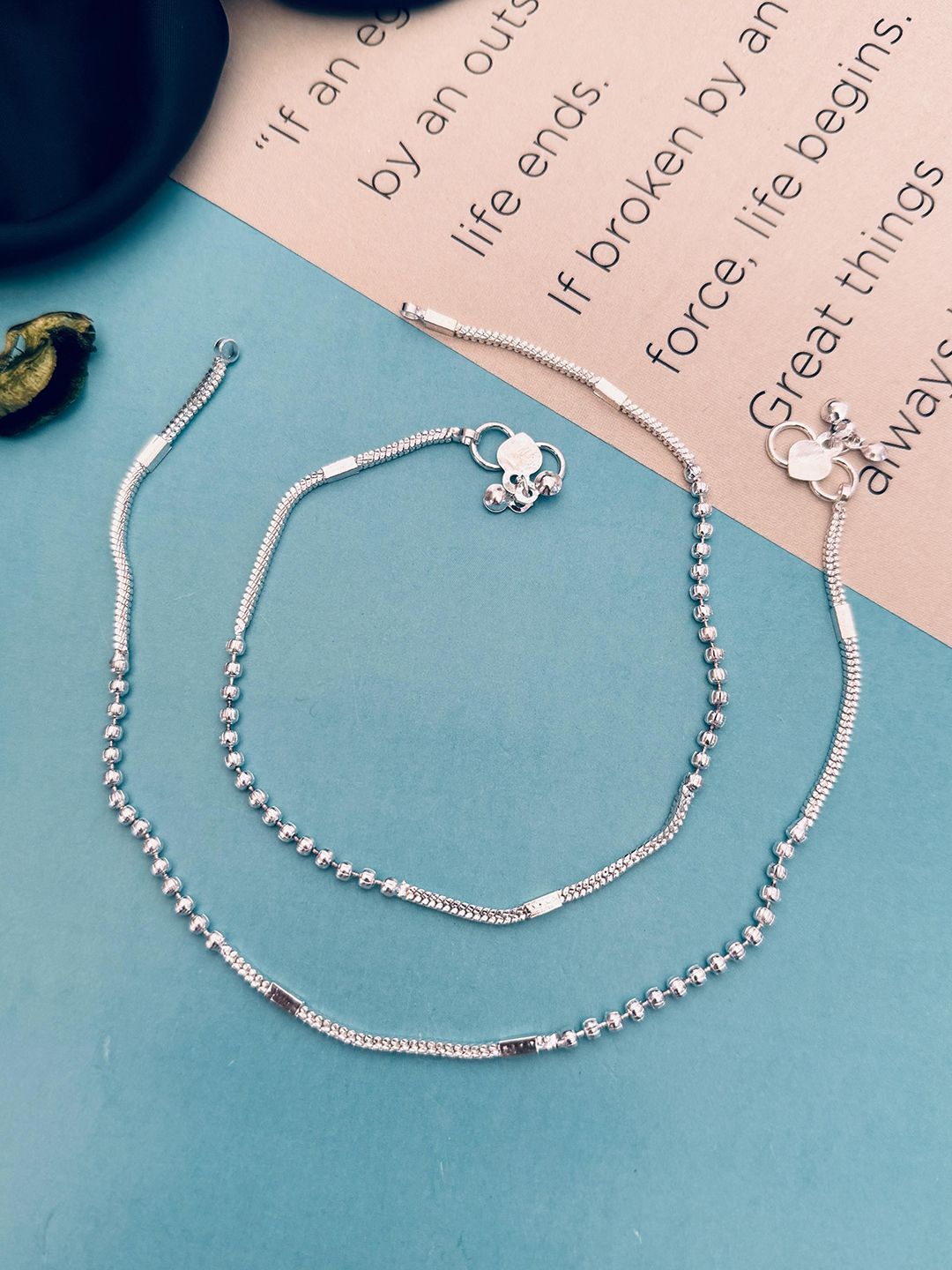 Indian Anklets (Payal) | Stylish Silver-Plated & Gold-Plated Designs for Women