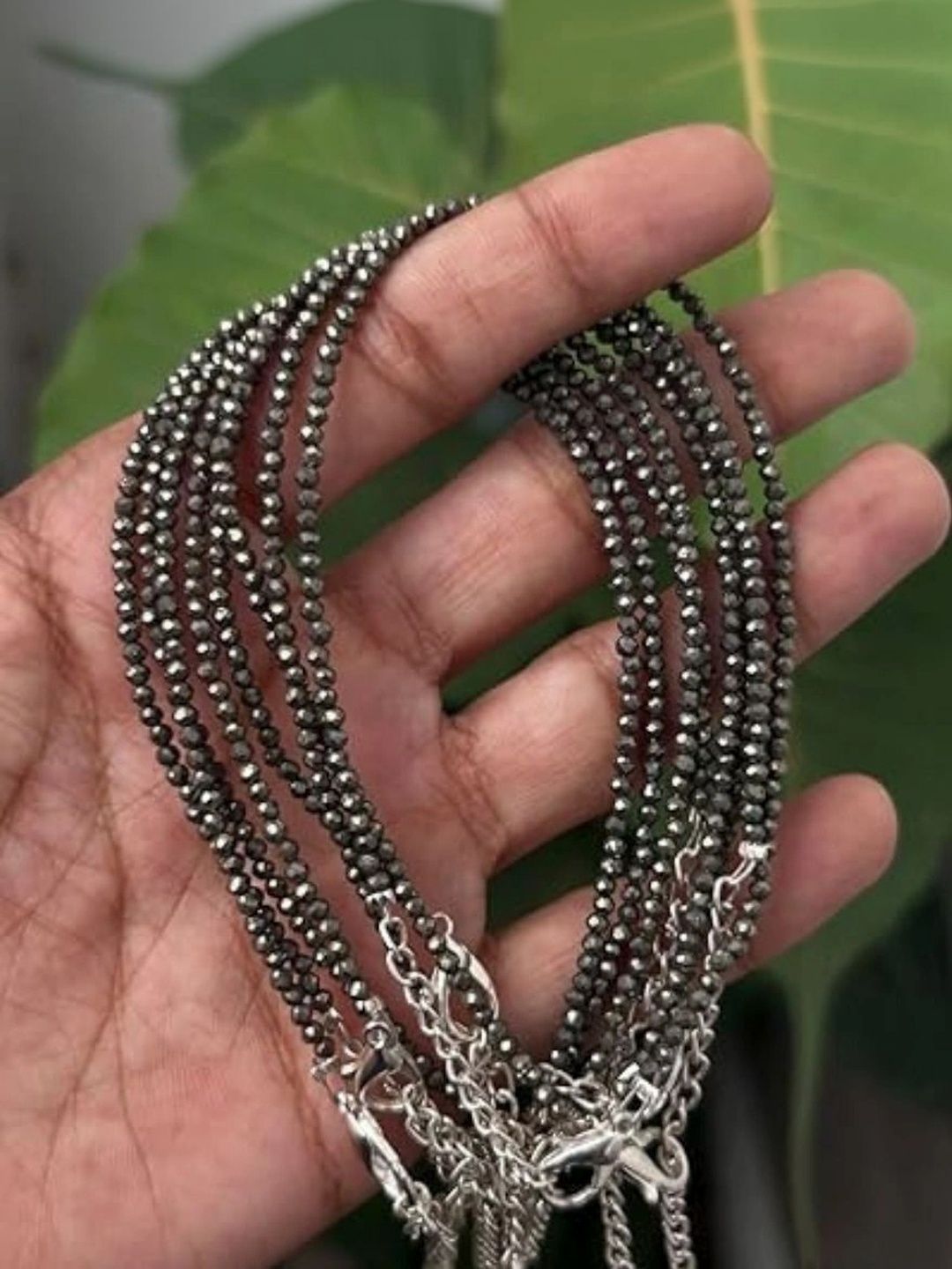 Sparkle & Style: Artificial Dark Beaded Anklets for Women | Trendy Indian Payal Collection