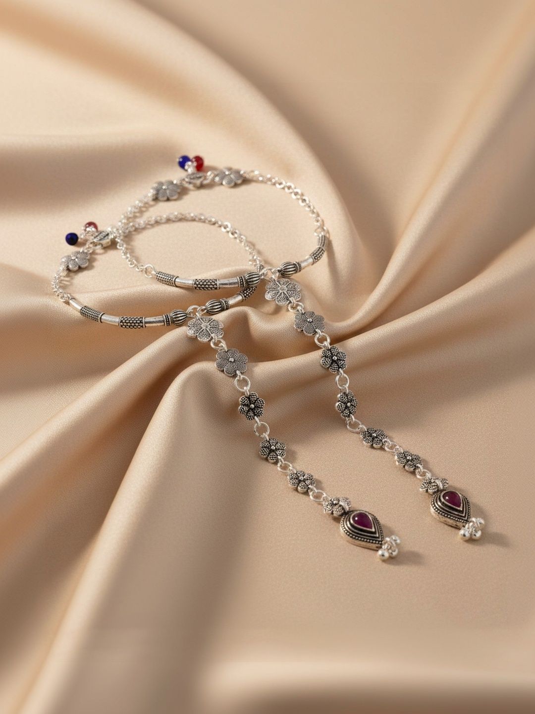 Stylish Indian Anklets & Payal for Women | Artificial Silver, Gold-Plated & Bridal