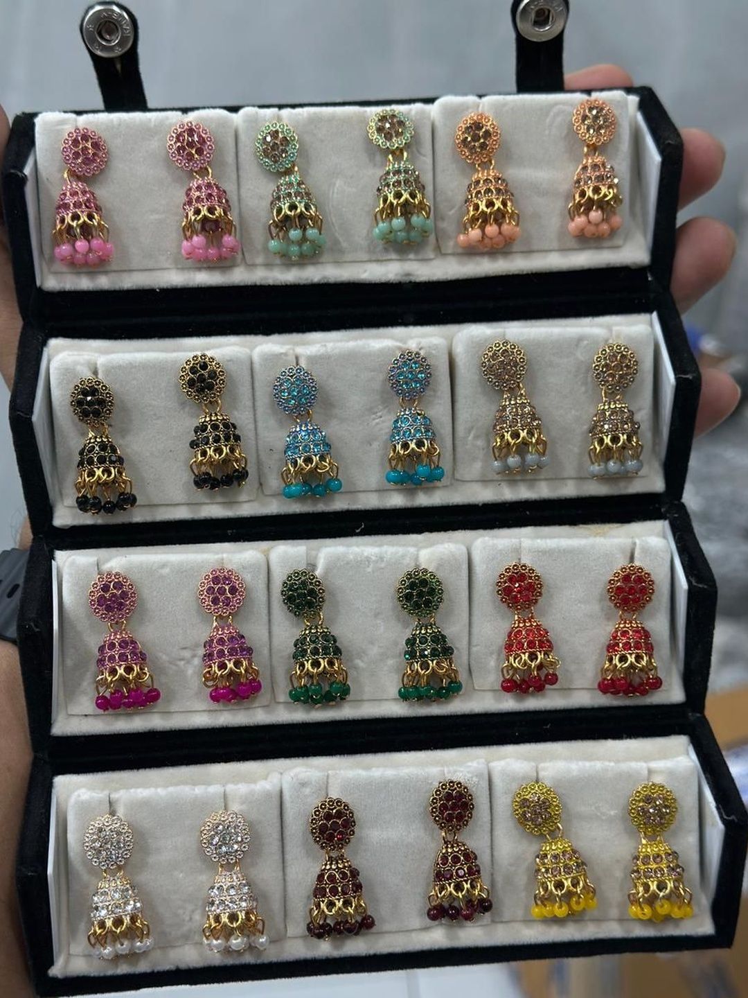 ANTICO Circular Ethnic Jhumka for Women