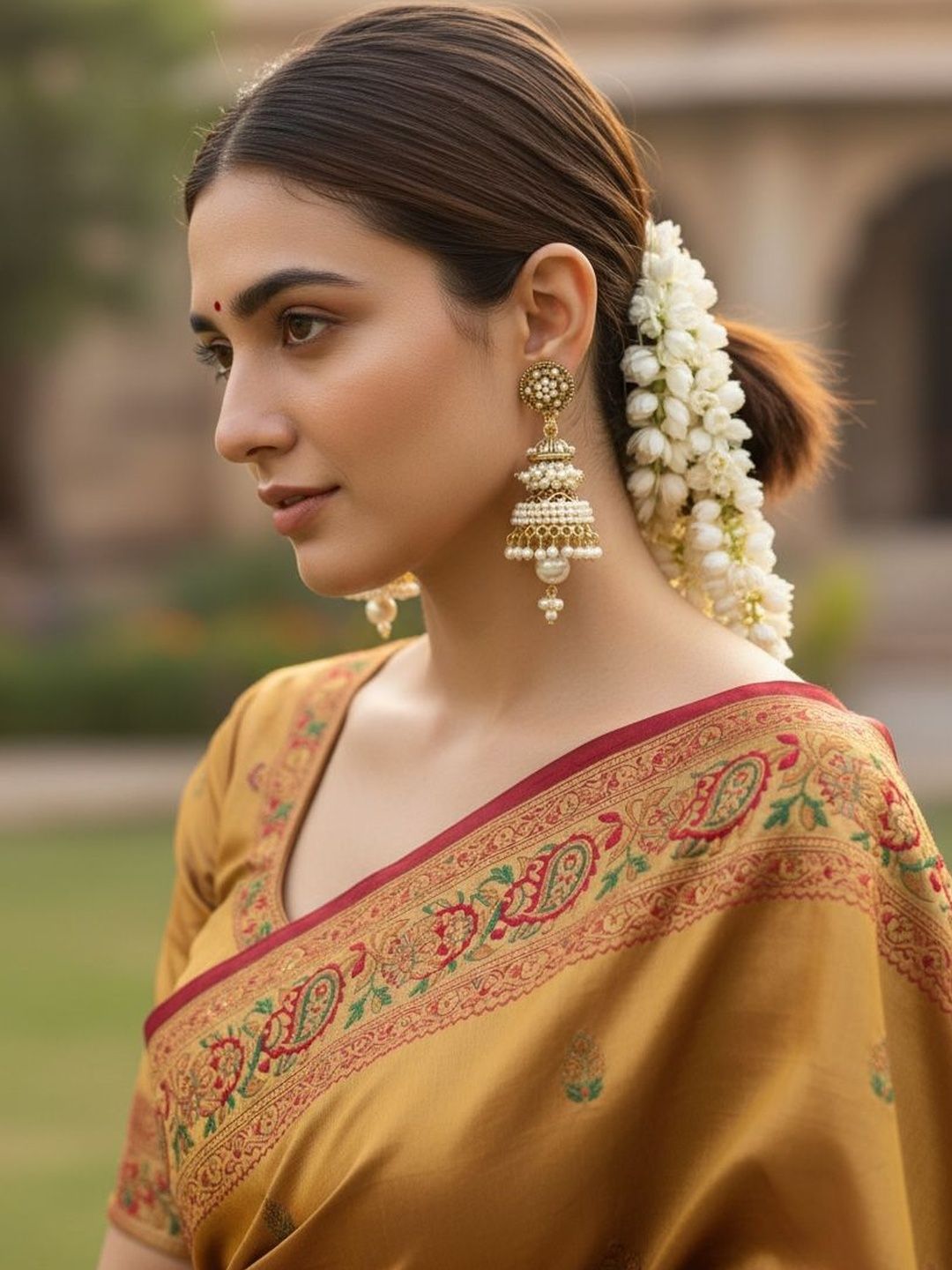 ANTICO Dome Shaped Jhumka for Women