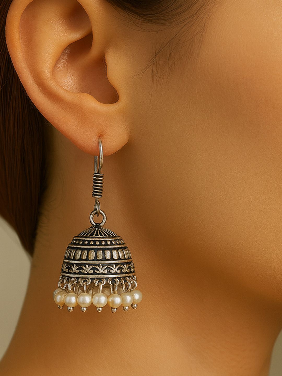 Chic Contemporary Jhumka for Women