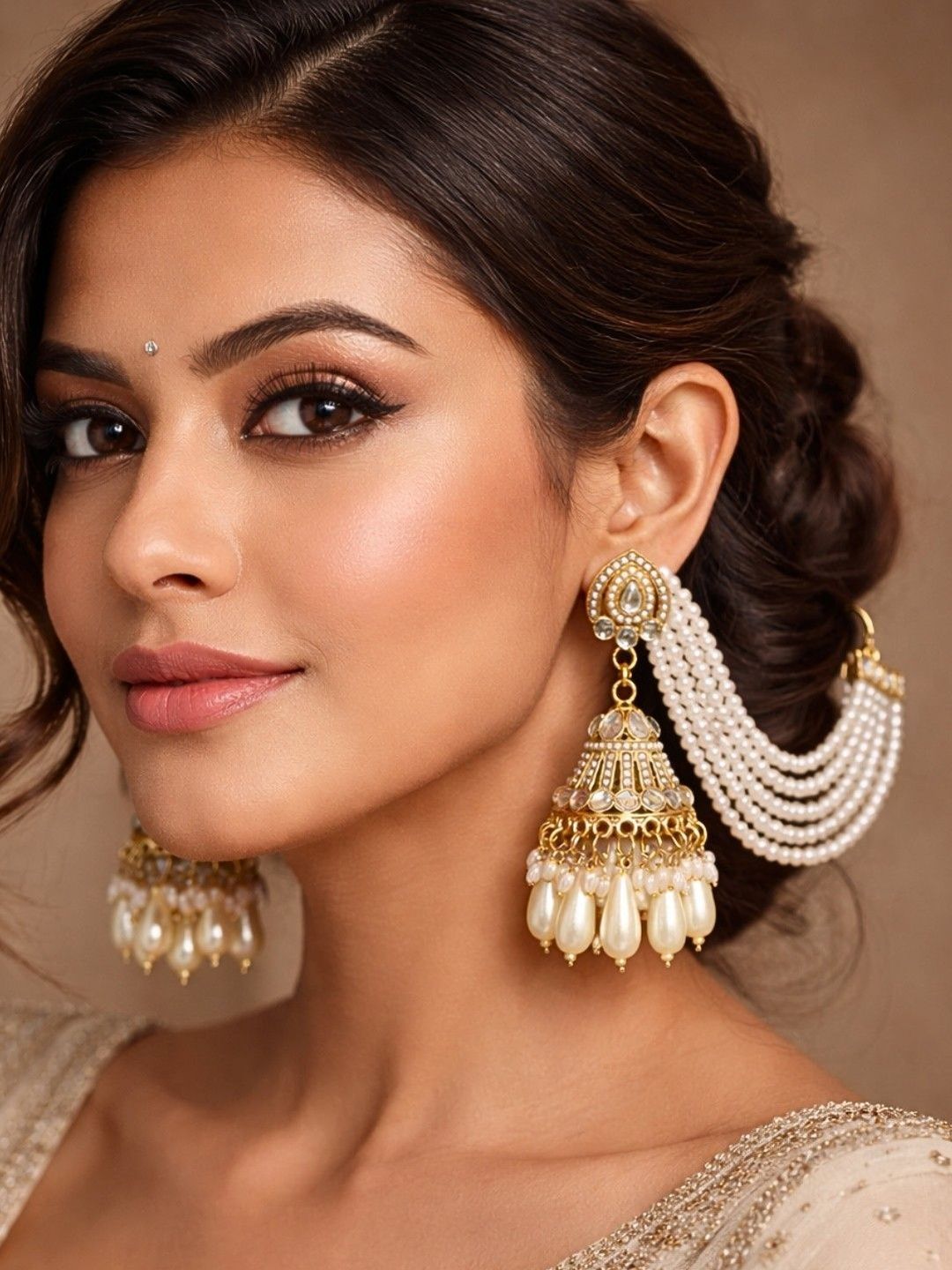 Chic Ethnic Jhumka for Women