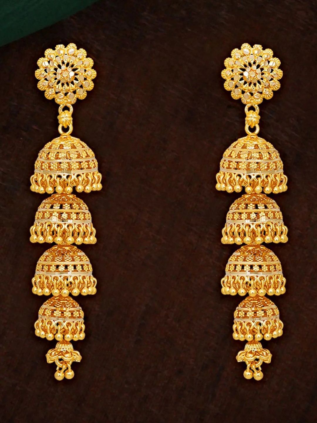 Drashti Collection Circular Jhumka for Women