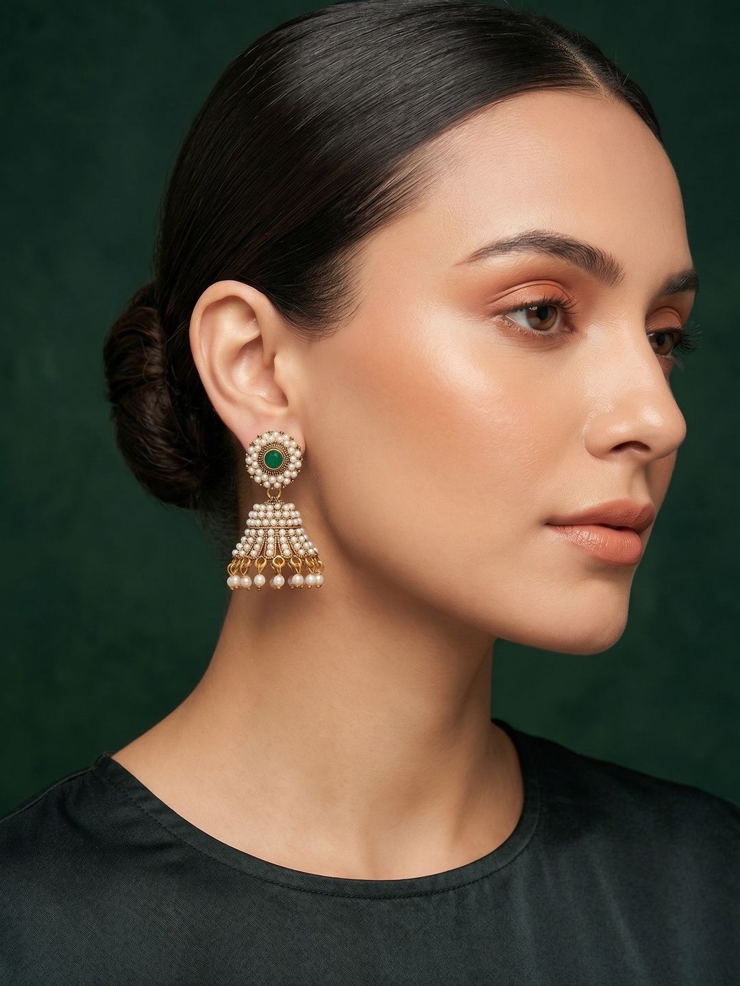 DURATI Dome Jhumka for women