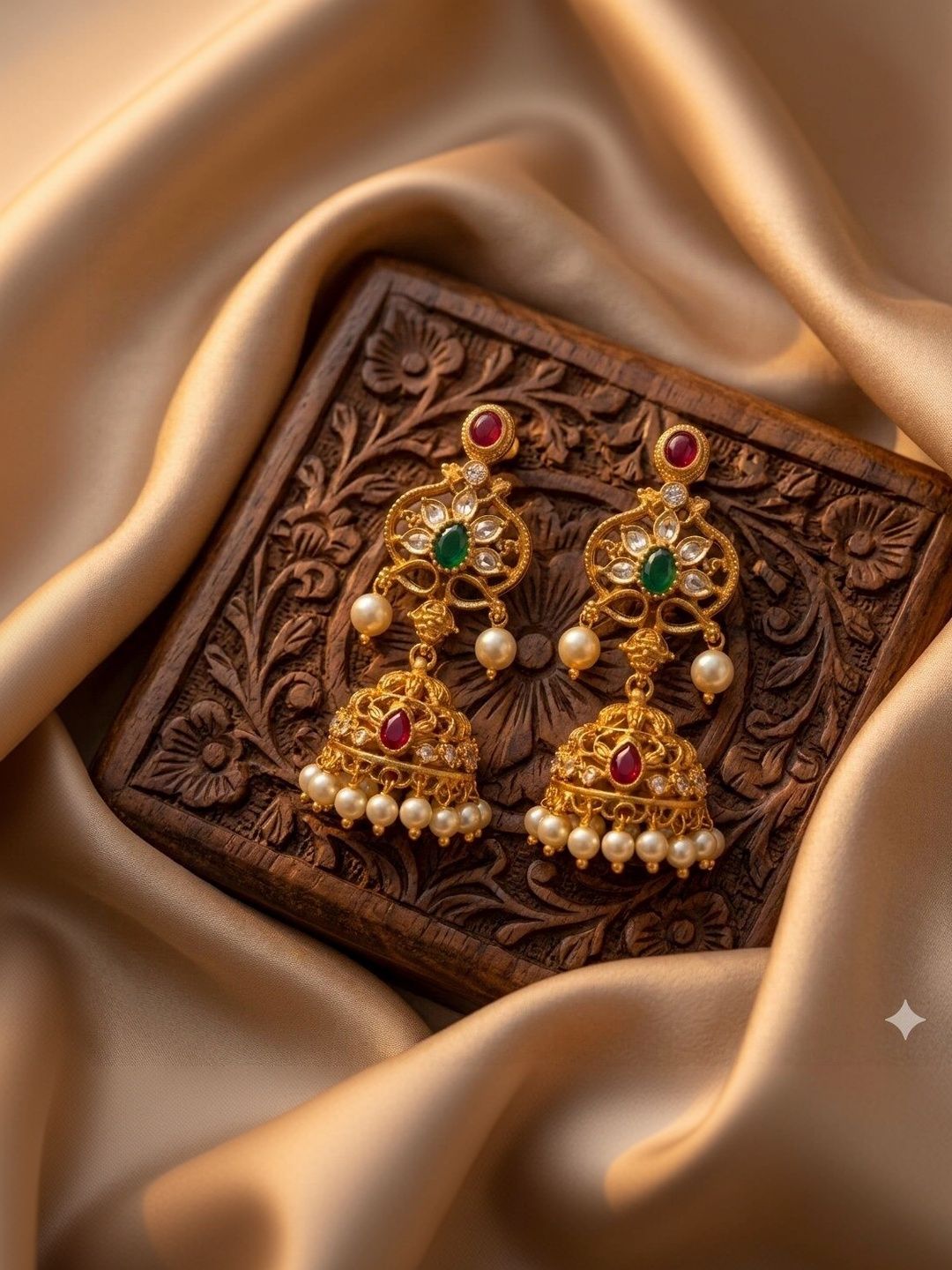 ELEGLAM Floral Jhumka Earrings Collection