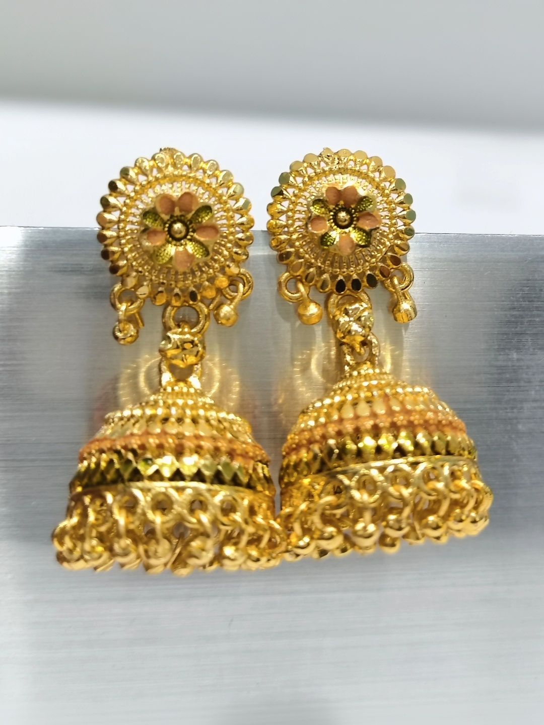 Floral Design Jhumka for Women