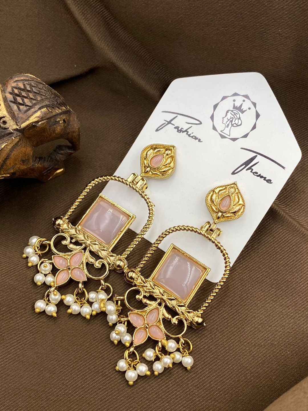 Floral Drop Earrings and Jhumka for Women