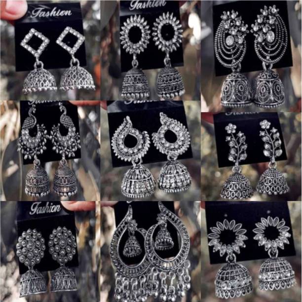 Gahna Wala Designer Trendy Jhumka Set