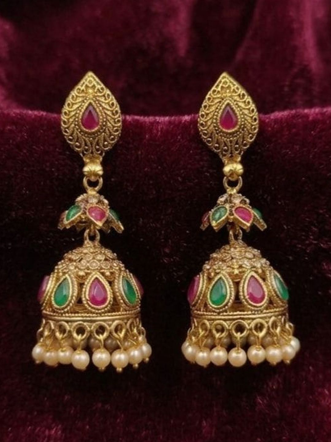 Geometric Jhumka for Women | SZN Earrings