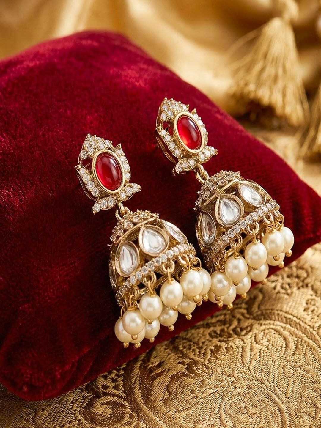 Geometric Jhumka for Women