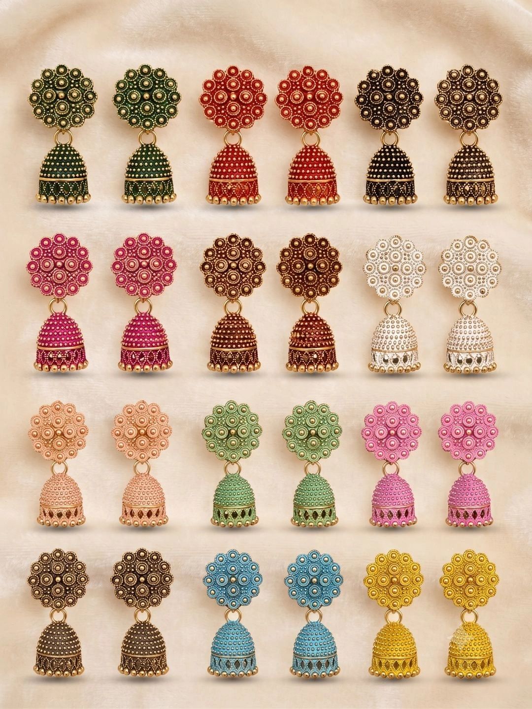 Jiyansh Trading Circular Jhumka for Women