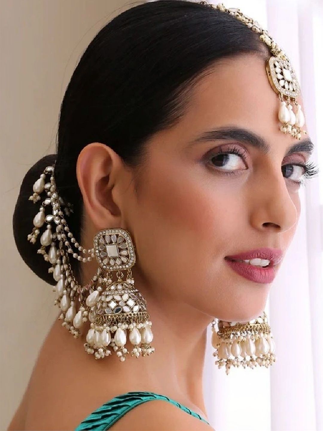 Modern Geometric Jhumka