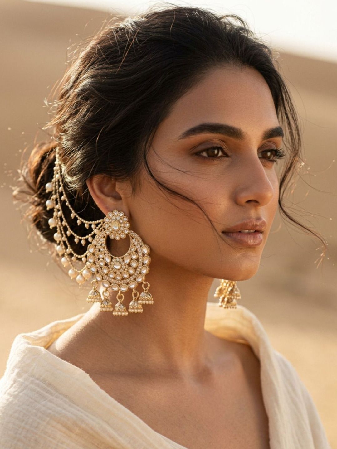 Nui Circular Jhumka for Women
