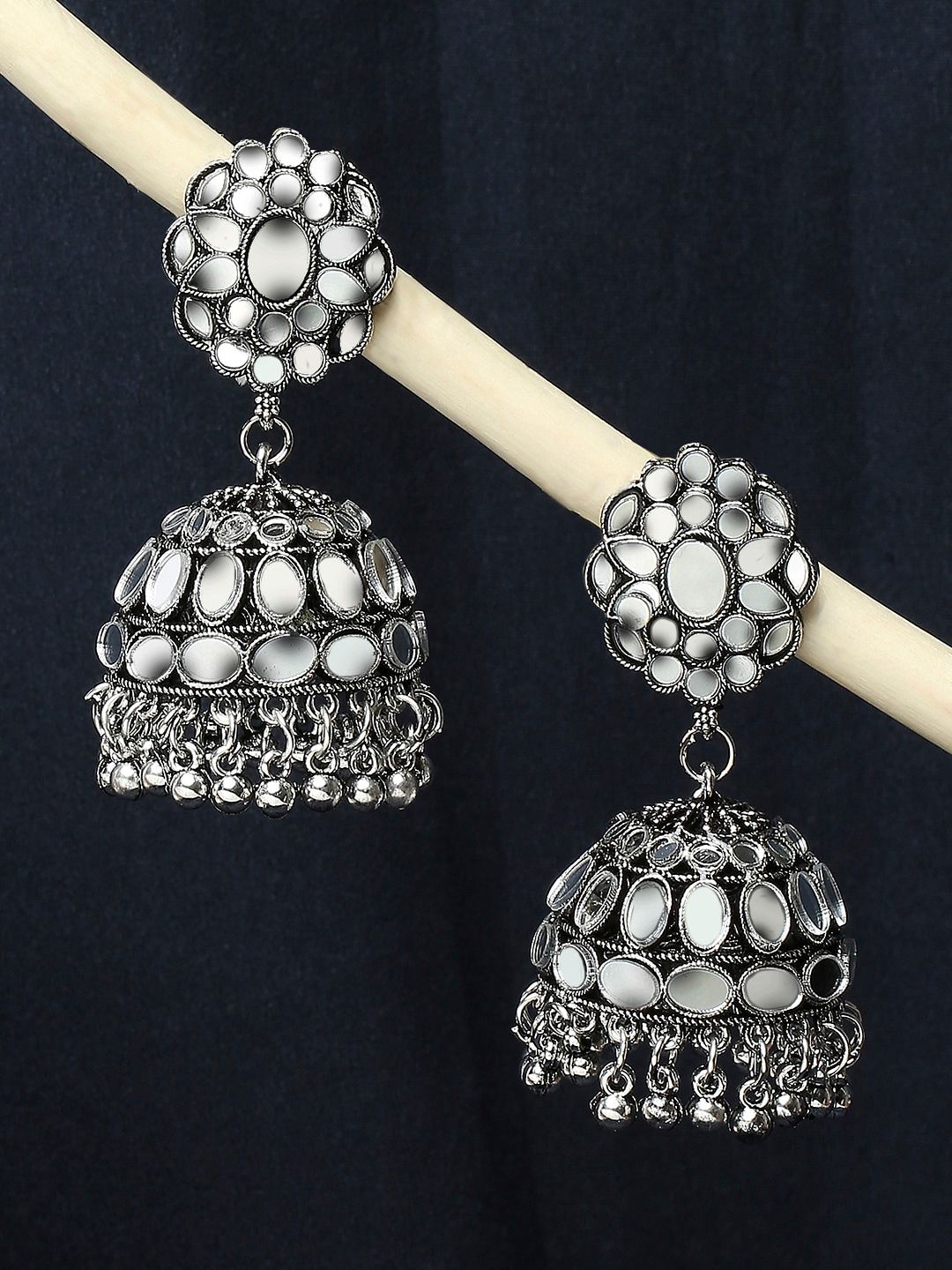 OOMPH Classic Dome Shaped Jhumka for Women