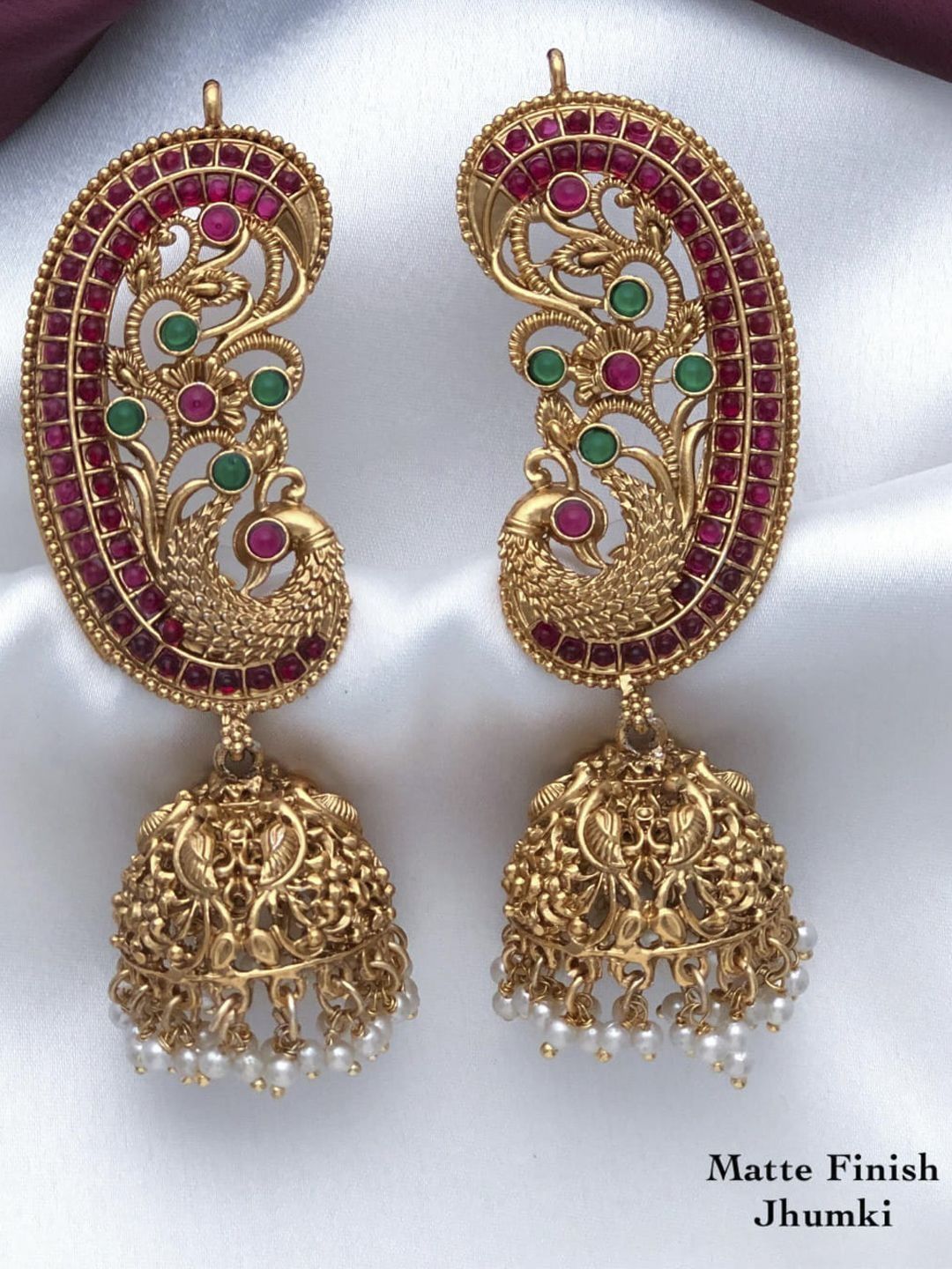 Peacock Designer Jhumka for Women