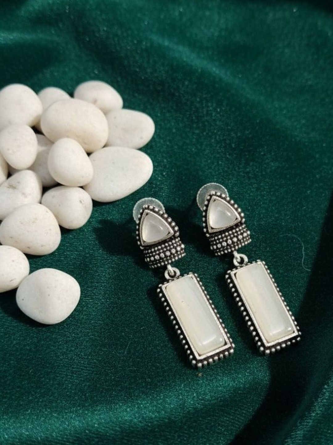 Stylish Silver Plated Jhumka for Women