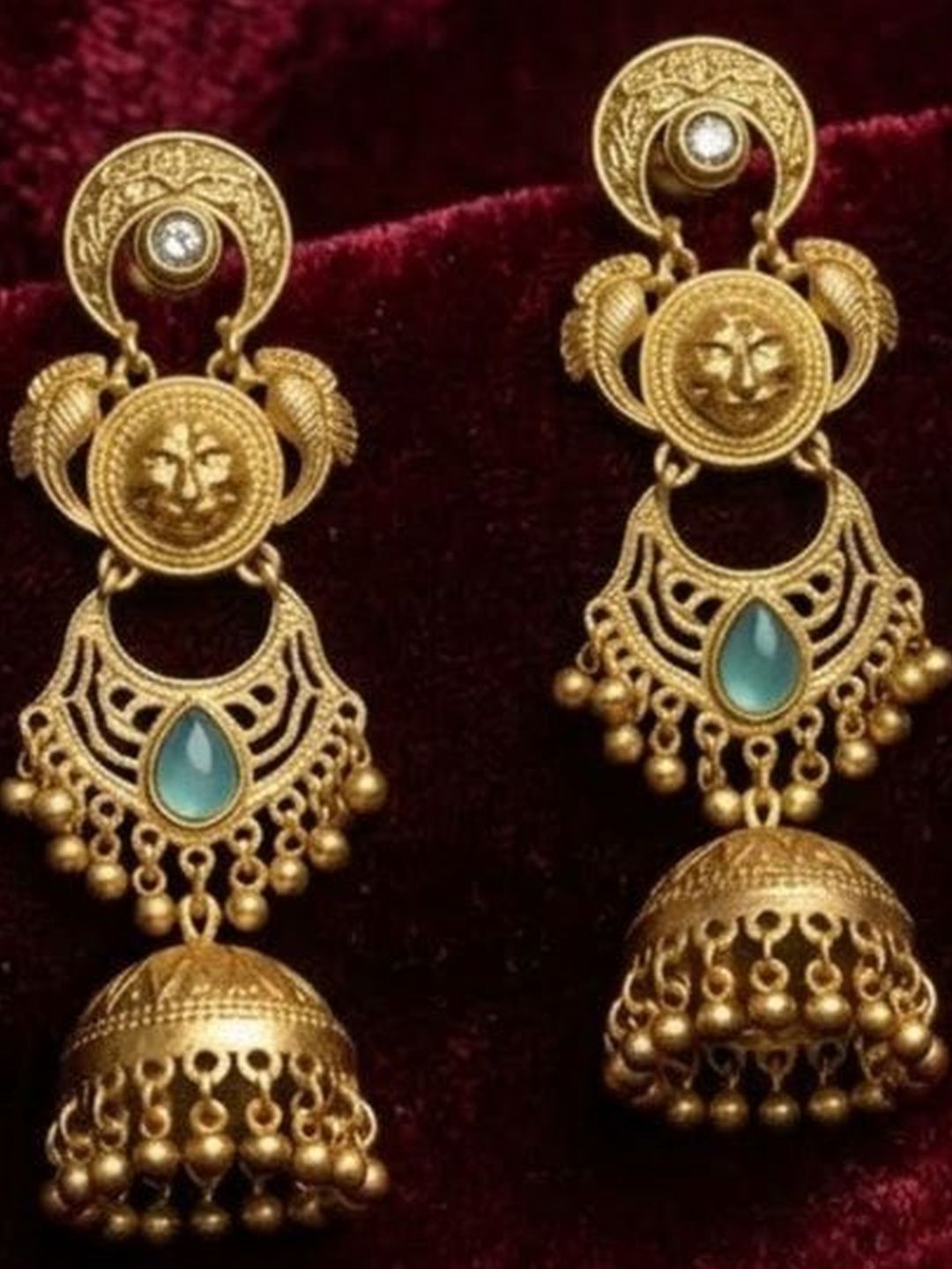 SZN Classic Drop Jhumka for Women