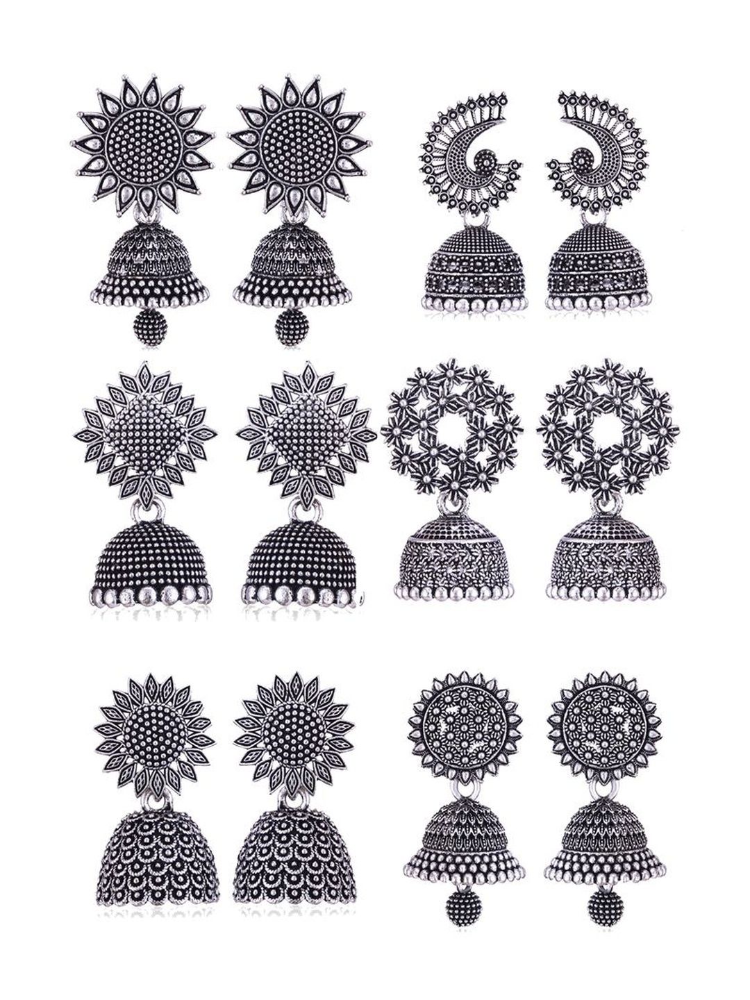 Traditional Oxidized Jhumka for Women Collection