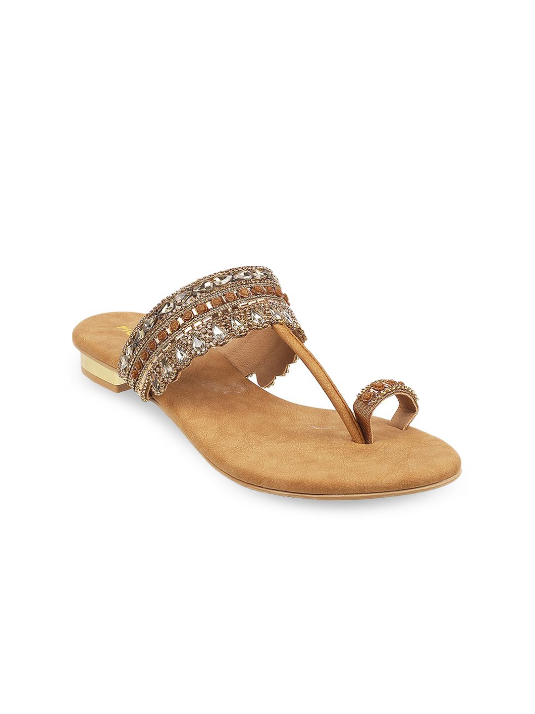 Glamorous Embellished Kolhapuri Chappals for Women | Festive Footwear
