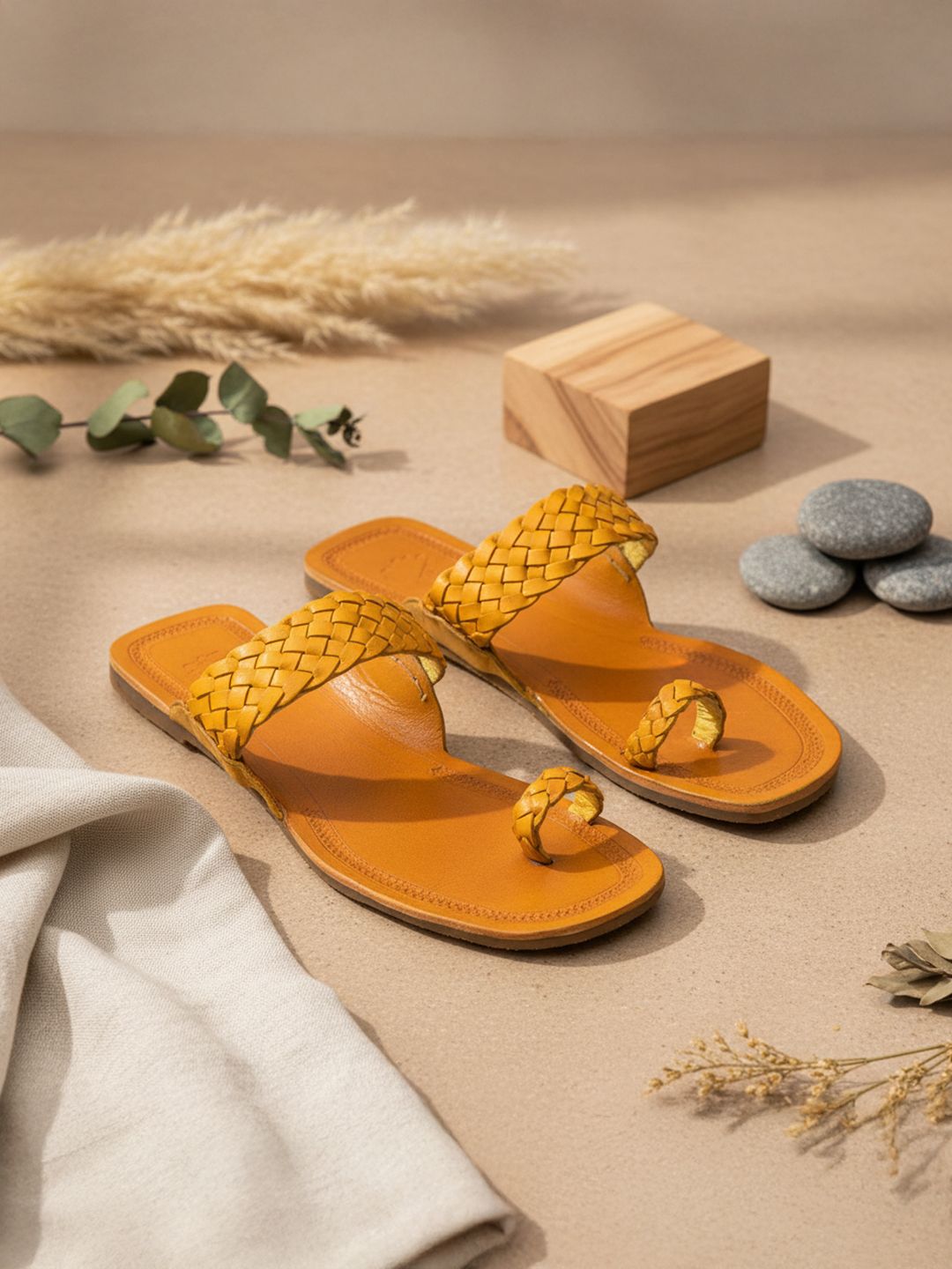 Step into Style: Handcrafted Kolhapuri Chappals for Women