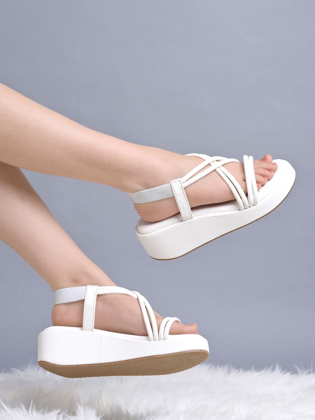 Open Toe Wedge Heel Sandals