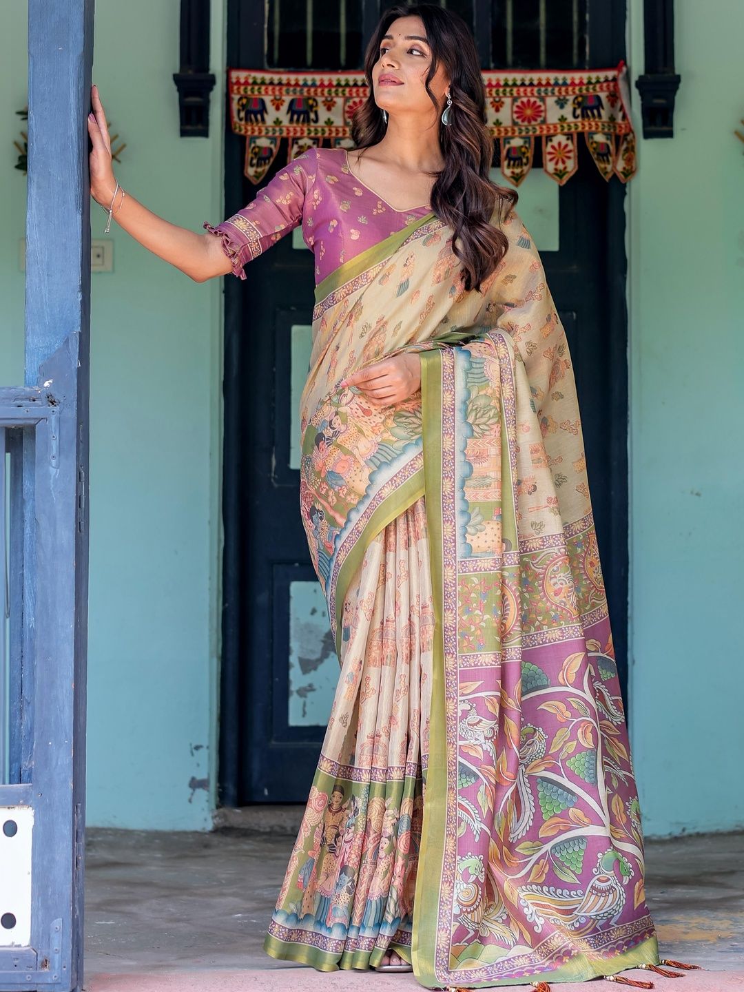 Classic Silk Casual Saree For Women