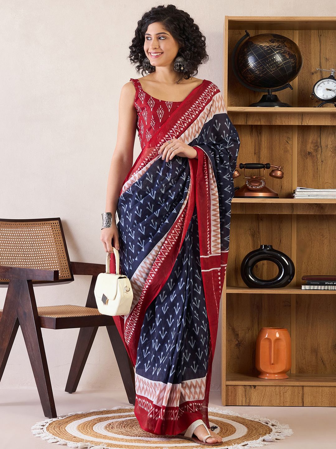 Mitera Ready to Wear Ikat Sarees for Festive Elegance