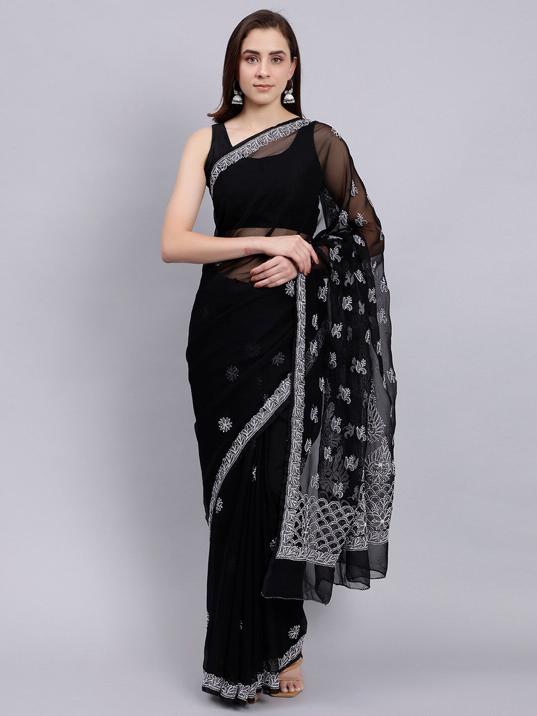 Seva Chikan Traditional Chikankari Sarees Online