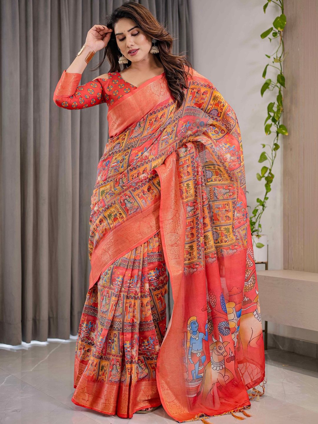 Silk Casual Saree For Women | Elegant Drapes